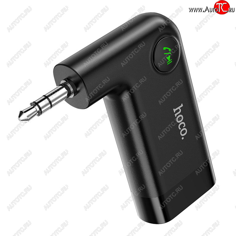 699 р. Адаптер Bluetooth автомобильный черный HOCO HOCO e53 black HOCO e53 black  с доставкой в г. Пермь