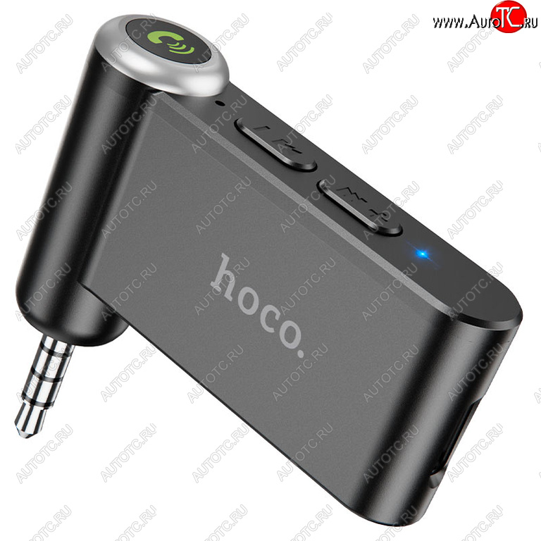 669 р. Адаптер Bluetooth автомобильный универсальный HOCO HOCO e58 black  с доставкой в г. Пермь