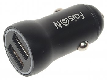 Устройство зарядное в прикуриватель 2USB 12V FAISON FAISON easy route black
