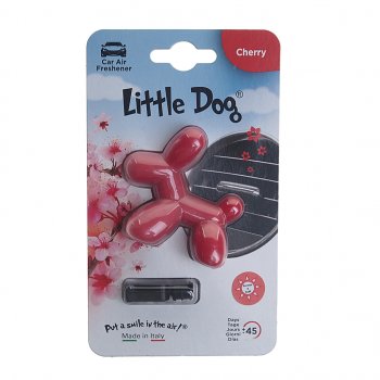 299 р. Ароматизатор на дефлектор полимерный (Вишня) Little Dog DRIVE INT DRIVE INT ed0404  с доставкой в г. Пермь. Увеличить фотографию 1