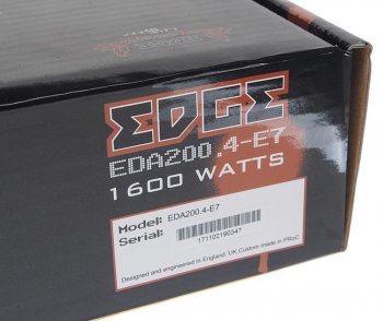 16 549 р. Усилитель автомобильный 4х150Вт EDGE EDGE eda200.4-e7  с доставкой в г. Пермь. Увеличить фотографию 4