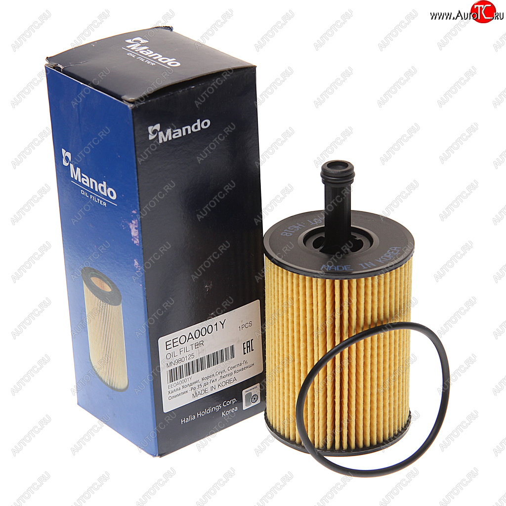 244 р. Фильтр масляный VW T5 (03-),Passat (05-),Touran,Tiguan AUDI A3,A4,A6 SKODA Octavia (TDI) MANDO MANDO eeoa0001y MANDO eeoa0001y  с доставкой в г. Пермь