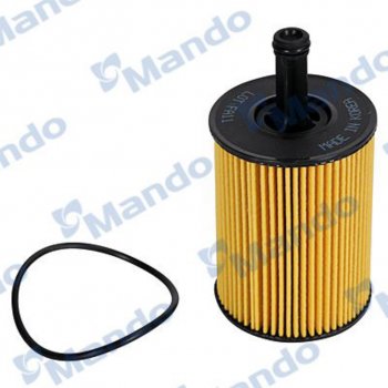 253 р. Фильтр масляный VW T5 (03-),Passat (05-),Touran,Tiguan AUDI A3,A4,A6 SKODA Octavia (TDI) MANDO MANDO eeoa0005y  с доставкой в г. Пермь. Увеличить фотографию 1