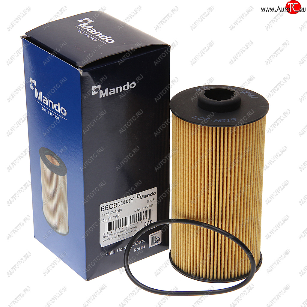 218 р. Фильтр масляный LAND ROVER Range Rover (02-05) (4.4) BMW 5 (E34,E39) (M60M62) MANDO MANDO eeob0003y  с доставкой в г. Пермь