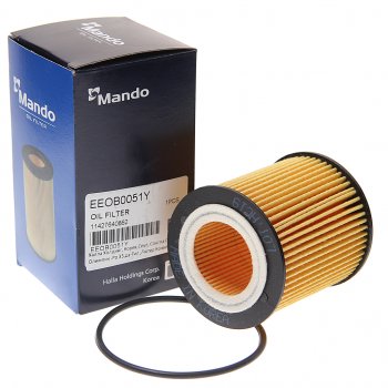 132 р. Фильтр масляный BMW 5 (E60),3 (E90),1 (E81),X3 (E83),X5 (E70),7 (E65),6 (E63) MANDO MANDO eeob0051y  с доставкой в г. Пермь. Увеличить фотографию 1
