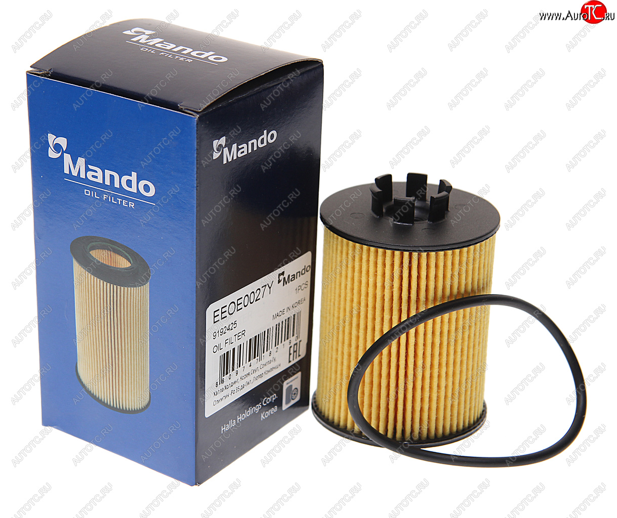 299 р. Фильтр масляный OPEL Agila A (00-08),Astra H (04-),Corsa C (00-06) MANDO MANDO eeoe0027y  с доставкой в г. Пермь