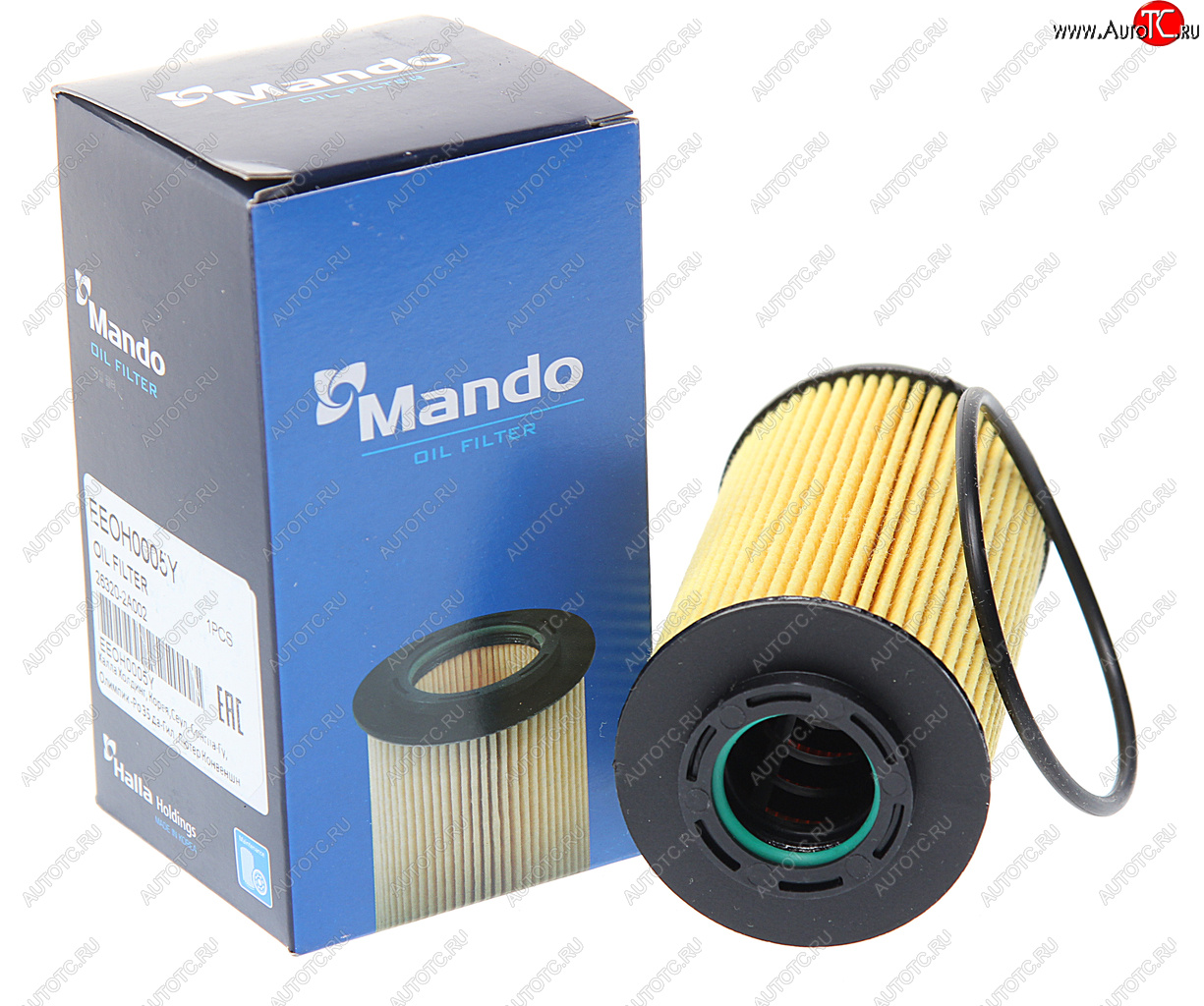 339 р. Фильтр масляный HYUNDAI i30 KIA Rio (05-),Cerato,Ceed MANDO MANDO eeoh0005y  с доставкой в г. Пермь
