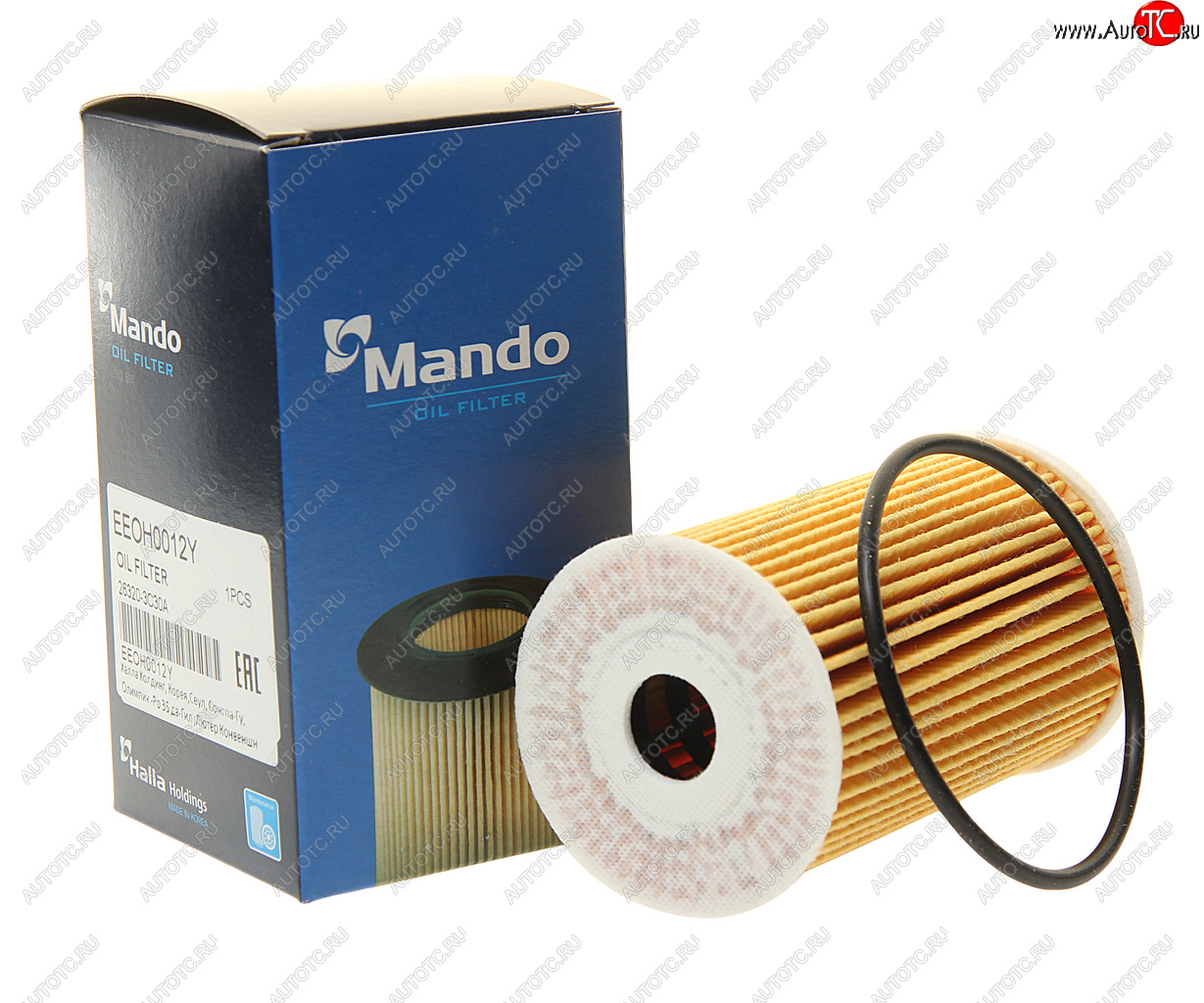 379 р. Фильтр масляный HYUNDAI i30 KIA Soul (1.41.6 CRDI) MANDO MANDO eeoh0012y  с доставкой в г. Пермь