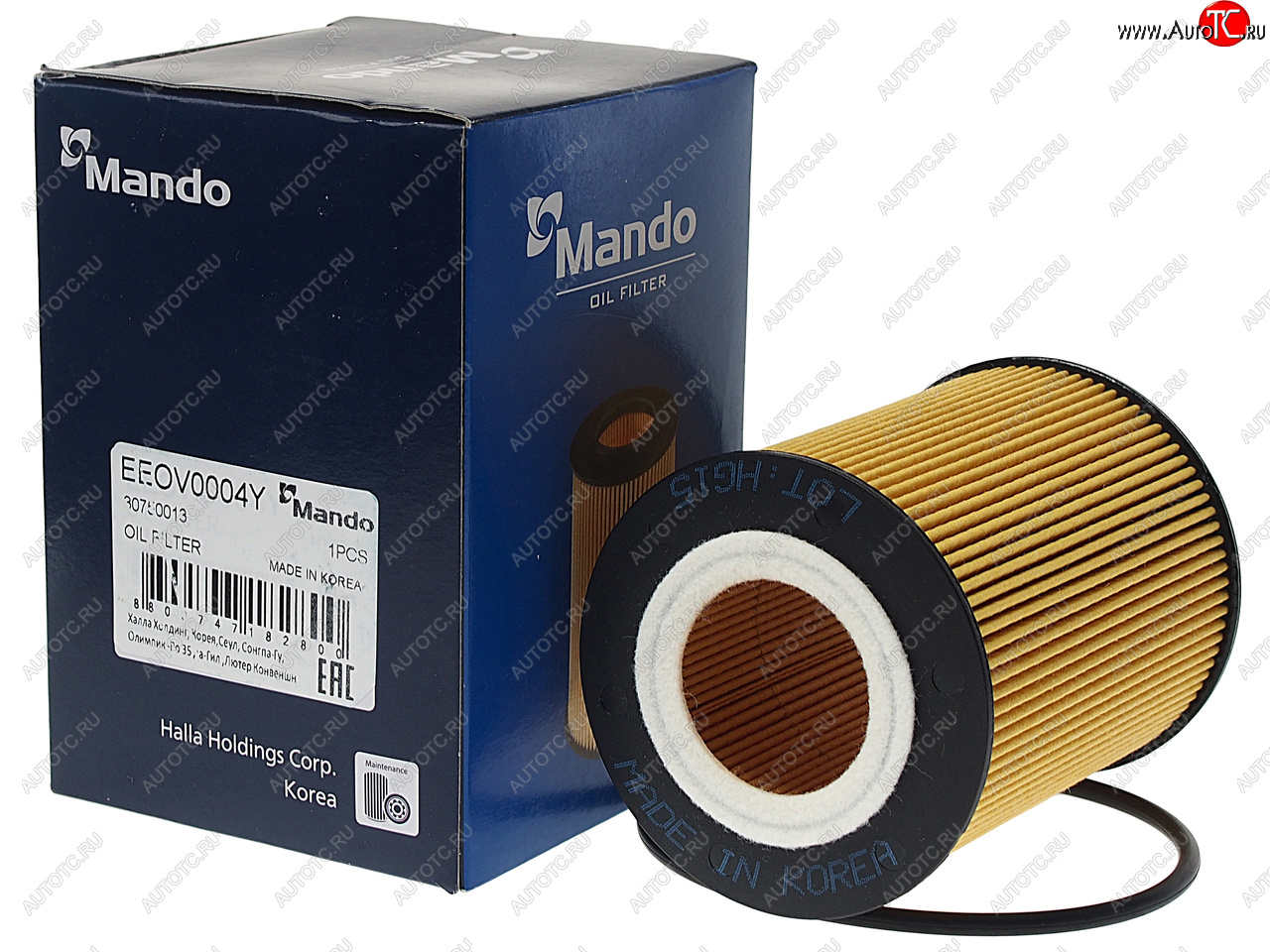 349 р. Фильтр масляный LAND ROVER Freelander (06-12) (3.2) VOLVO S80 (06-),XC70 (07-) (3.03.2) MANDO MANDO eeov0004y  с доставкой в г. Пермь