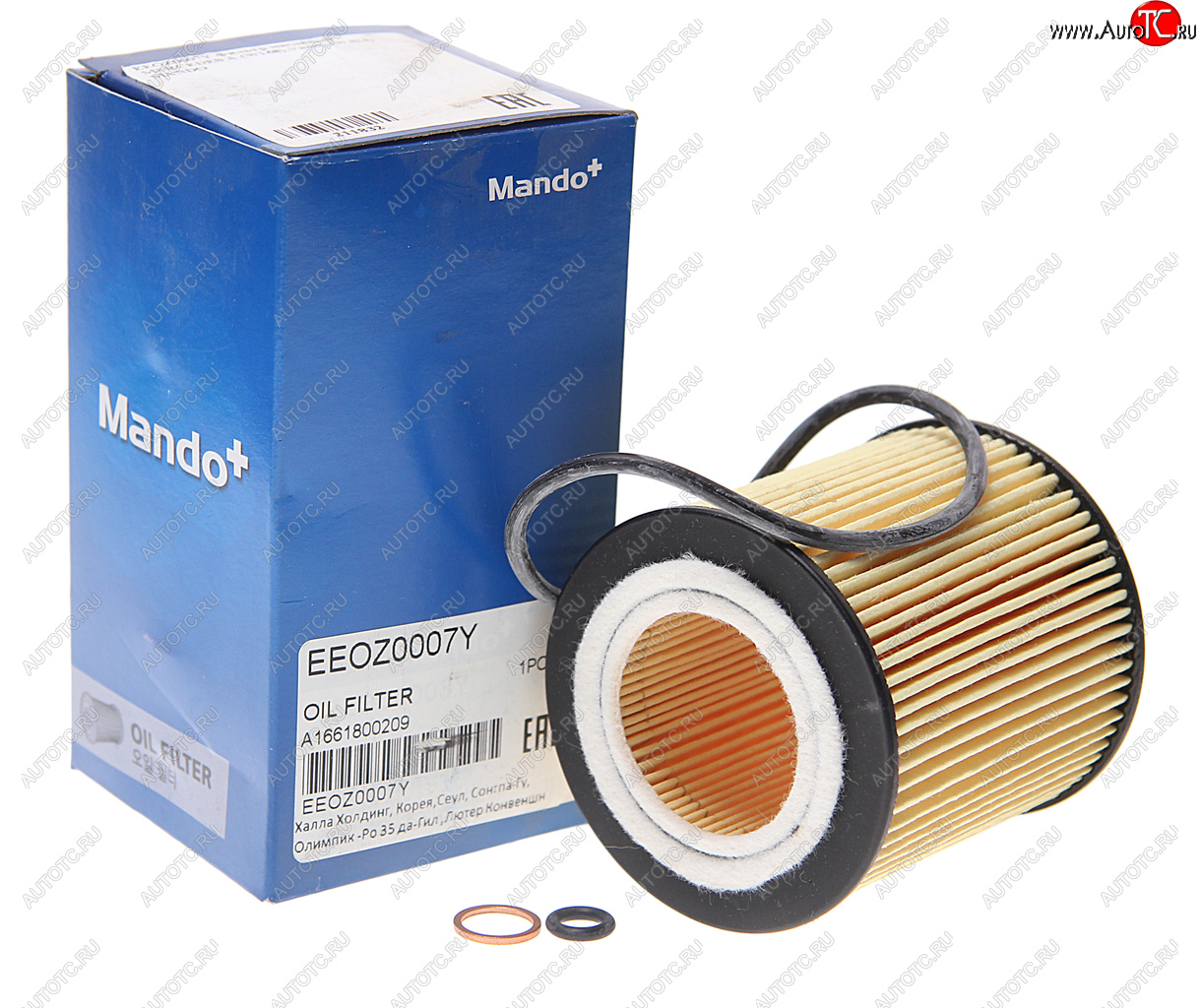 258 р. Фильтр масляный MERCEDES A (W168),Vaneo (W414) MANDO MANDO eeoz0007y MANDO eeoz0007y  с доставкой в г. Пермь