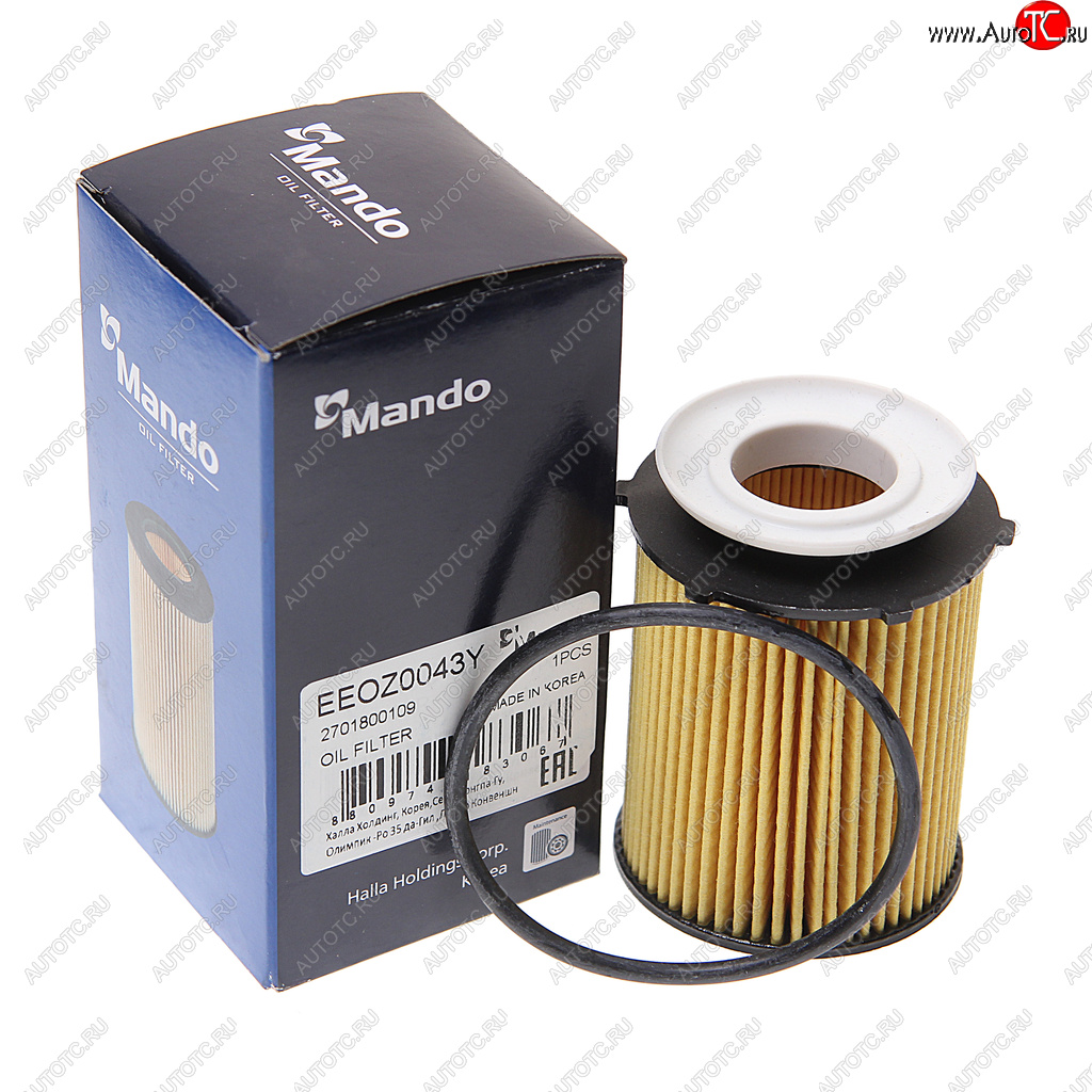 1 399 р. Фильтр масляный MERCEDES A (W176),B (W246),C (W204),CLA (C117) (M270/M274) MANDO MANDO eeoz0043y MANDO eeoz0043y  с доставкой в г. Пермь
