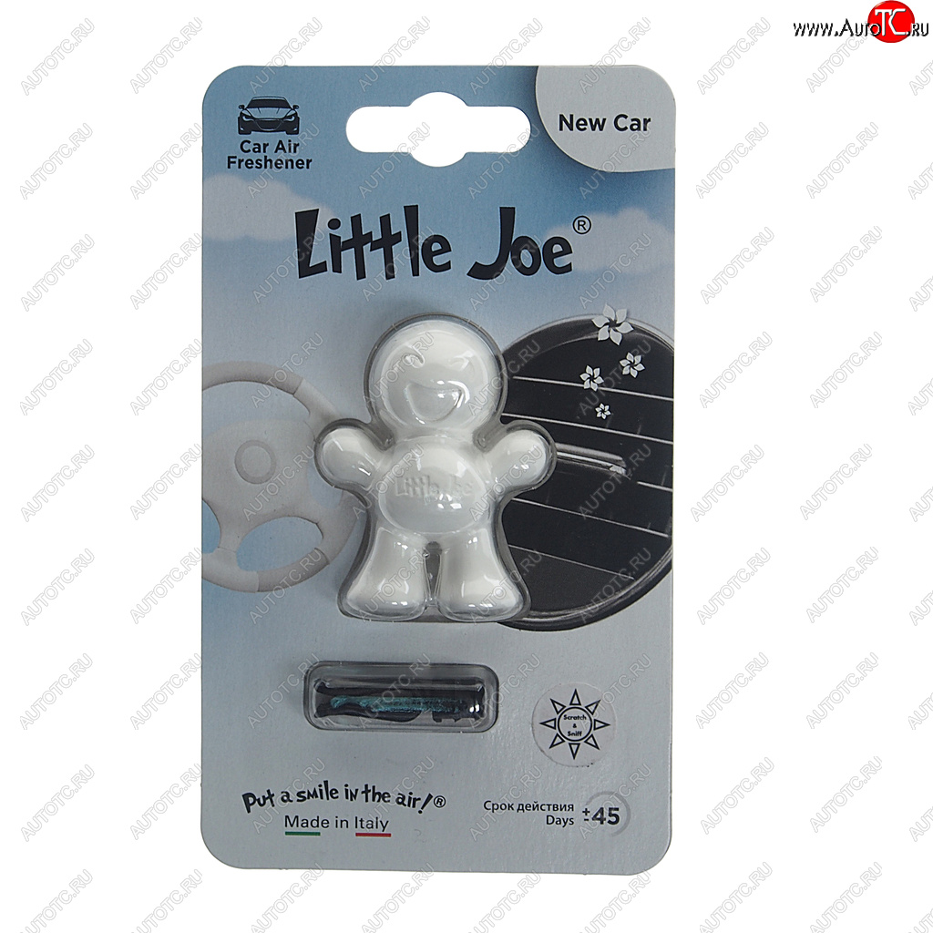 257 р. Ароматизатор на дефлектор полимерный (Новая машина) Little Joe Classic DRIVE INT DRIVE INT ef0202  с доставкой в г. Пермь