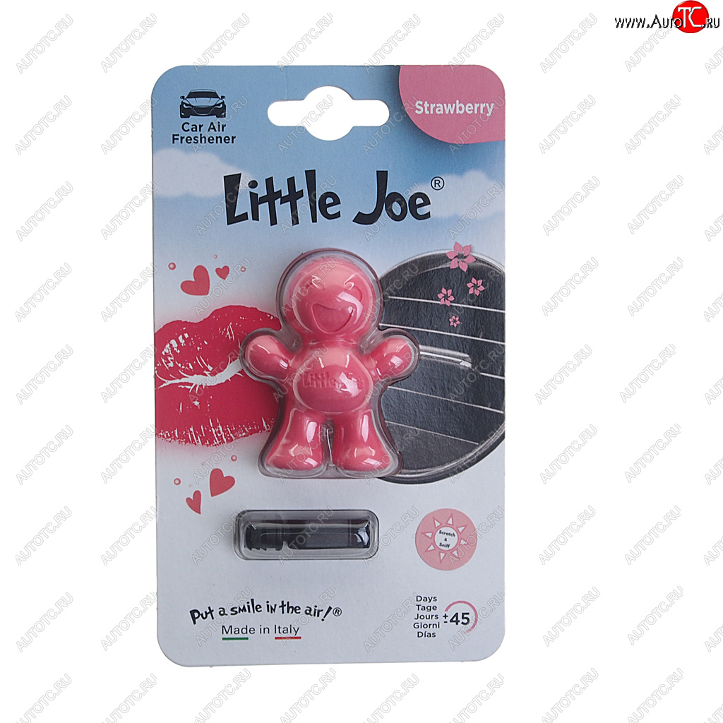 299 р. Ароматизатор на дефлектор полимерный (Клубника) Little Joe Classic DRIVE INT DRIVE INT ef1111  с доставкой в г. Пермь