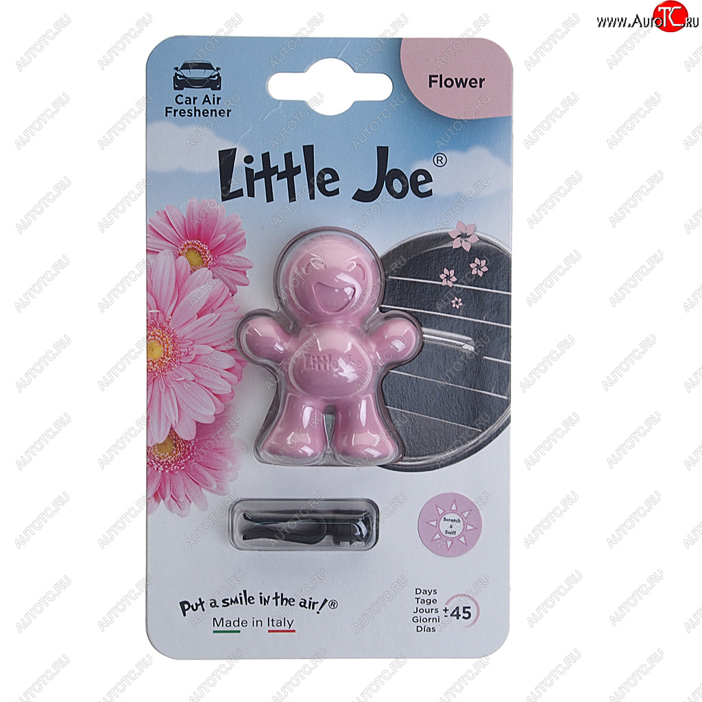 295 р. Ароматизатор на дефлектор полимерный (Цветочный) Little Joe Classic DRIVE INT DRIVE INT ef1313  с доставкой в г. Пермь