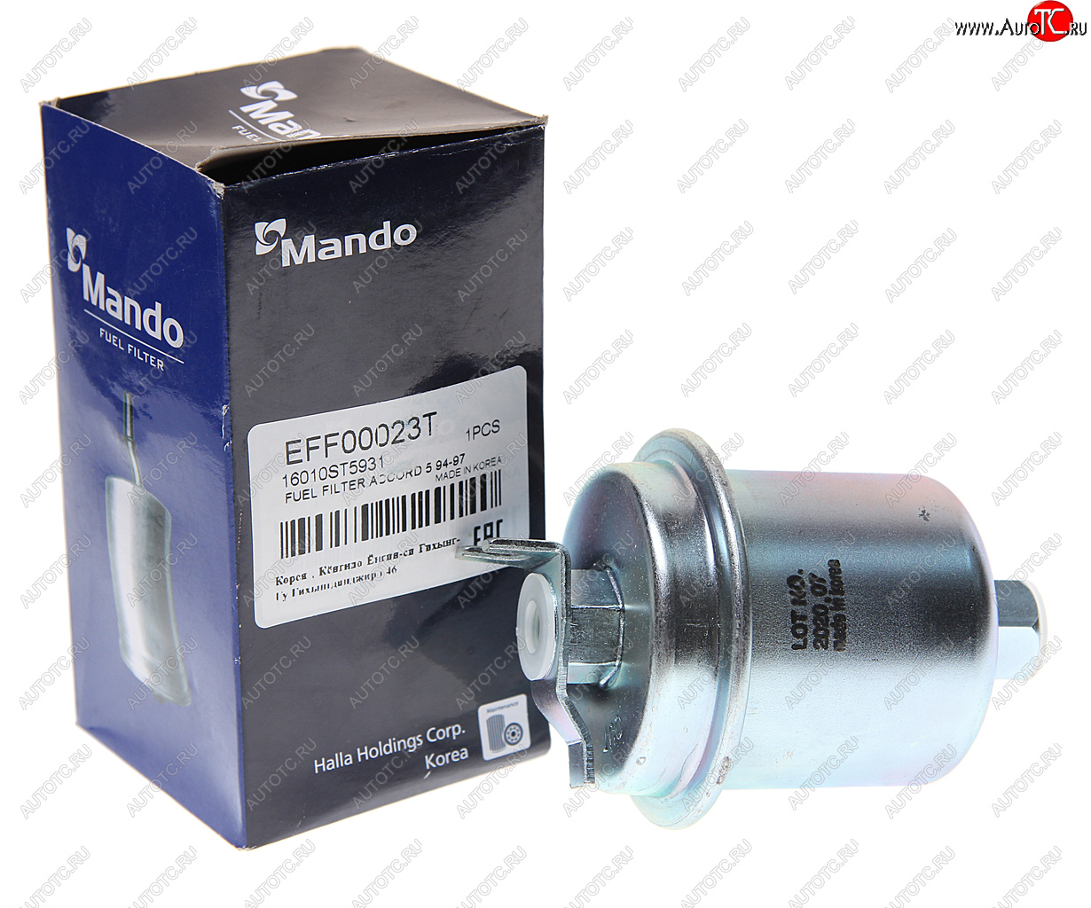 449 р. Фильтр топливный HONDA Civic (96-00) MANDO MANDO eff00023t  с доставкой в г. Пермь