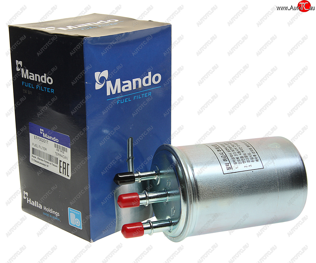 2 979 р. Фильтр топливный HYUNDAI Terracan KIA Bongo 3 (06-),Carnival (2.9) MANDO MANDO eff00201t  с доставкой в г. Пермь