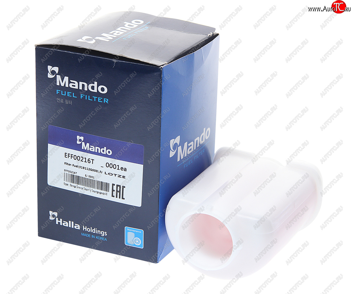 819 р. Фильтр топливный KIA Magentis (05-),Optima (2.0/2.7) MANDO MANDO eff00216t MANDO eff00216t  с доставкой в г. Пермь
