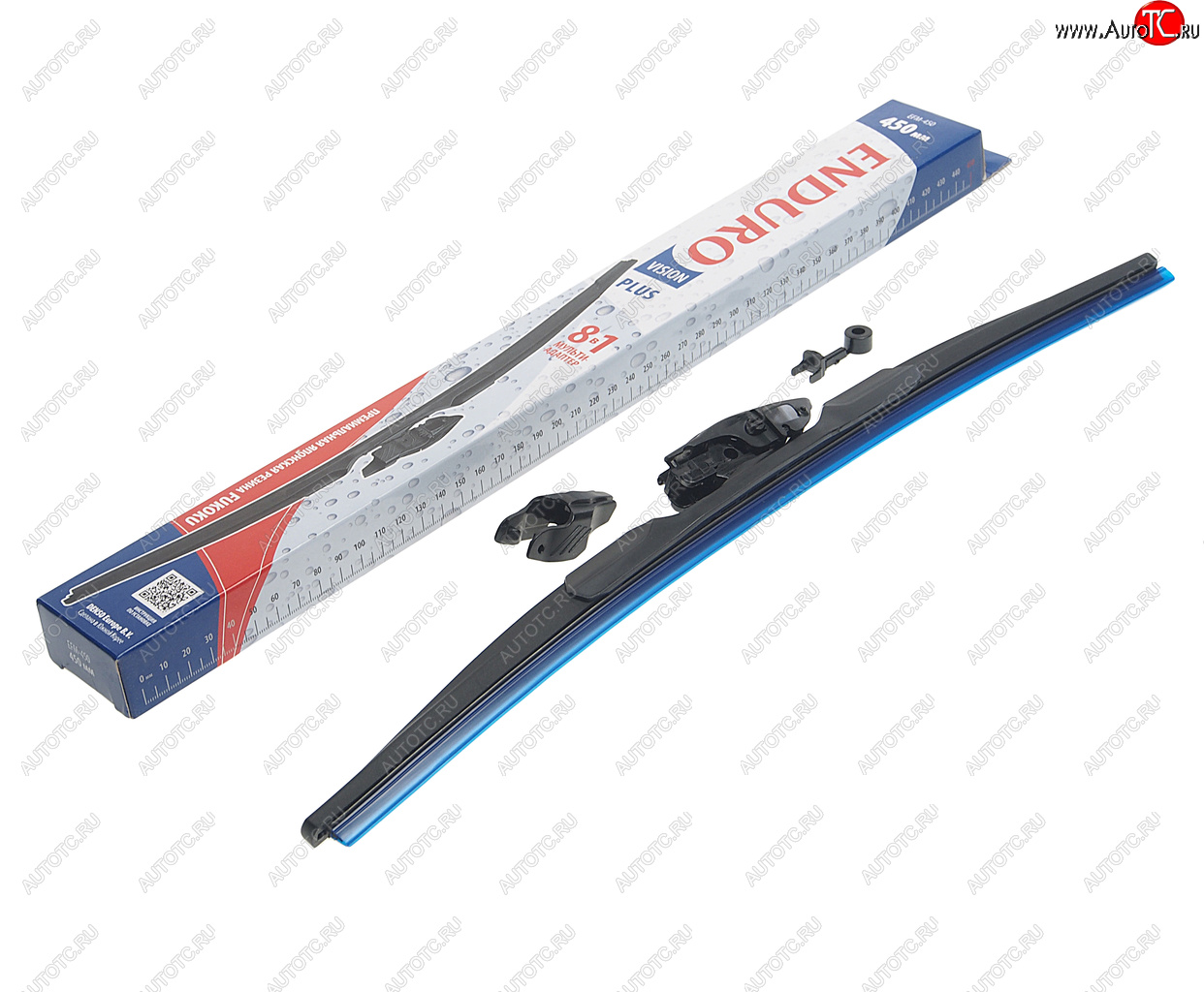 459 р. Щетка стеклоочистителя 450мм бескаркасная (адаптер) Plus ENDUROVISION DENSO DENSO efm-450  с доставкой в г. Пермь