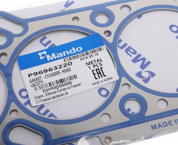 2 099 р. Прокладка головки блока CHEVROLET Lacetti (03-) (1.4) (M) MANDO MANDO eghmd00008  с доставкой в г. Пермь. Увеличить фотографию 2