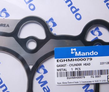 2 499 р. Прокладка головки блока HYUNDAI Solaris (1.41.6),i30 (1.41.6) KIA Ceed (12-) (1.41.6) (M) MANDO MANDO eghmh00079  с доставкой в г. Пермь. Увеличить фотографию 2