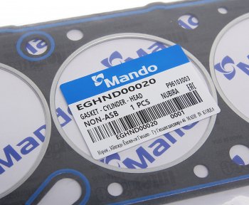 429 р. Прокладка головки блока CHEVROLET Lanos (97-) (DOHC) (AF) MANDO MANDO eghnd00020 MANDO eghnd00020  с доставкой в г. Пермь. Увеличить фотографию 2