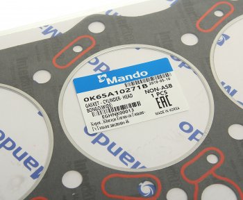 1 449 р. Прокладка головки блока KIA Bongo 3 (06-) (2.7 J2) (AF) MANDO MANDO eghnk00013  с доставкой в г. Пермь. Увеличить фотографию 2