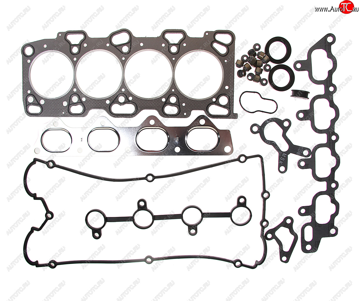 2 199 р. Прокладка двигателя HYUNDAI Sonata 5,Santa Fe (00-),Trajet (00-) (2.0) комплект верхний (G) MANDO MANDO egogh00012 MANDO egogh00012  с доставкой в г. Пермь