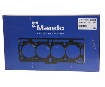 3 289 р. Прокладка двигателя HYUNDAI Accent (99-) (DOHC) комплект верхний (M) MANDO MANDO egomh00016 MANDO egomh00016  с доставкой в г. Пермь. Увеличить фотографию 4