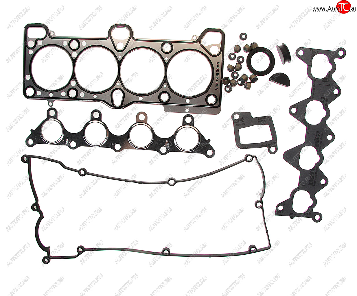3 289 р. Прокладка двигателя HYUNDAI Accent (99-) (DOHC) комплект верхний (M) MANDO MANDO egomh00016 MANDO egomh00016  с доставкой в г. Пермь