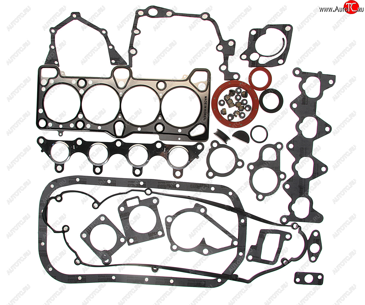 2 689 р. Прокладка двигателя HYUNDAI Elantra (00-) (1.6) комплект (M) MANDO MANDO egomh00018  с доставкой в г. Пермь