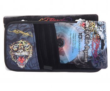 39 р. Держатель CD-дисков TIGER на козырек (10 дисков) ED HARDY ED HARDY eh-00219  с доставкой в г. Пермь. Увеличить фотографию 4