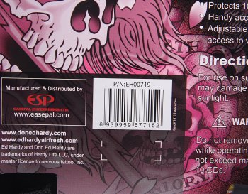 70 р. Держатель CD-дисков BEAUTIFUL GHOST на козырек (10 дисков) ED HARDY ED HARDY eh-00719 ED HARDY eh-00719  с доставкой в г. Пермь. Увеличить фотографию 6