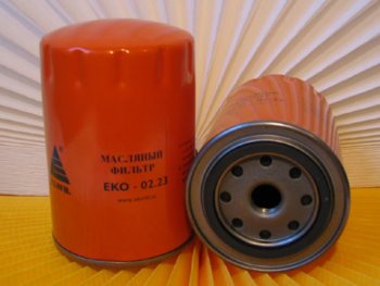 449 р. Фильтр масляный ГАЗ-3110,3302 (дв.ШТАЙЕР) EKOFIL EKOFIL eko-02.23 EKOFIL eko-02.23  с доставкой в г. Пермь. Увеличить фотографию 1