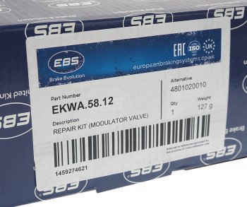 7 449 р. Ремкомплект MAN SCANIA RENAULT модулятора EBS двухканального EBS EBS ekwa5812  с доставкой в г. Пермь. Увеличить фотографию 4