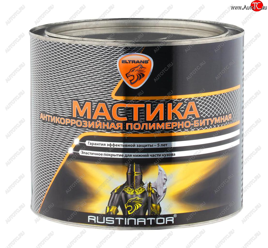 949 р. Антикор мастика полимерно-битумная 2.2кг БАСТИОН ЭЛТРАНС ЭЛТРАНС el-0208.02  с доставкой в г. Пермь