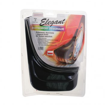 1 189 р. Брызговик универсальный задний комплект 2шт. ELEGANT ELEGANT элегант №2  с доставкой в г. Пермь. Увеличить фотографию 1