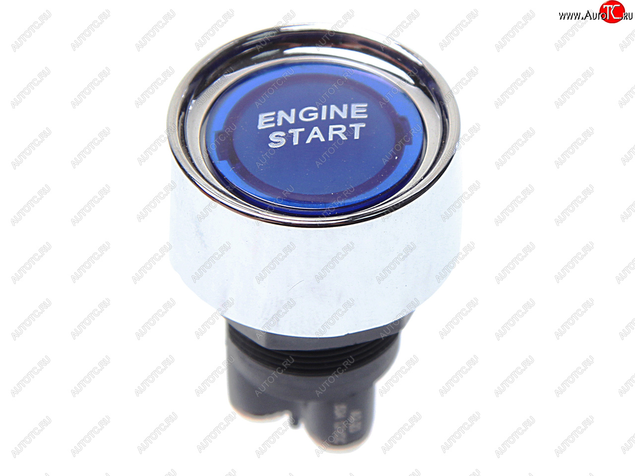 749 р. Выключатель кнопка 12V 50А ENGINE START без фиксации синяя NO NAME engine startси  с доставкой в г. Пермь