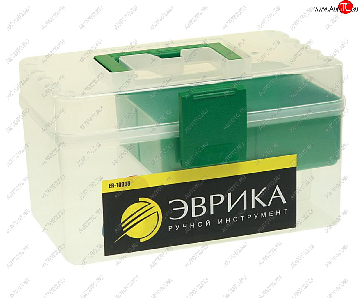 285 р. Ящик для инструмента 280х165х163мм прозрачный ЭВРИКА ЭВРИКА er-10335  с доставкой в г. Пермь