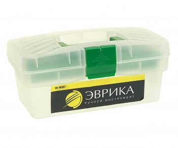 299 р. Ящик для инструмента 285х155х125мм прозрачный ЭВРИКА ЭВРИКА er-10337  с доставкой в г. Пермь. Увеличить фотографию 1