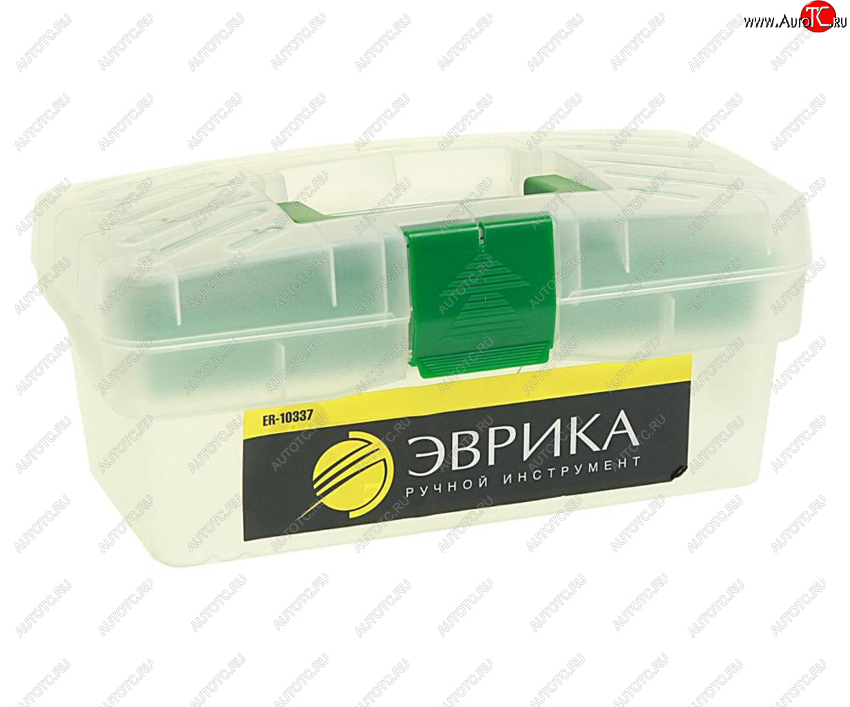 299 р. Ящик для инструмента 285х155х125мм прозрачный ЭВРИКА ЭВРИКА er-10337  с доставкой в г. Пермь