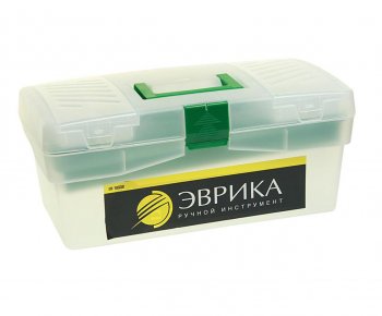 769 р. Ящик для инструмента 420х220х180мм прозрачный ЭВРИКА ЭВРИКА er-10338  с доставкой в г. Пермь. Увеличить фотографию 1