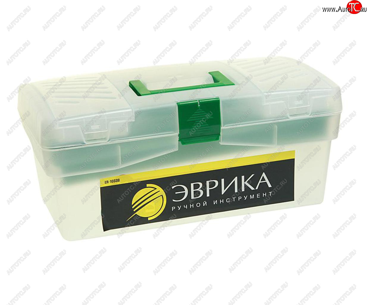 769 р. Ящик для инструмента 420х220х180мм прозрачный ЭВРИКА ЭВРИКА er-10338  с доставкой в г. Пермь