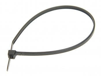2 р. Хомут-стяжка 160х3.0 пластик черный (1шт.) ЭВРИКА ЭВРИКА er-13161-1  с доставкой в г. Пермь. Увеличить фотографию 1