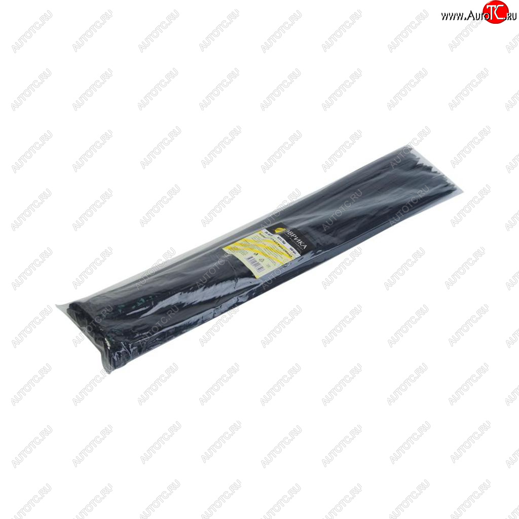 1 389 р. Хомут-стяжка 750х8.0 пластик черный (100шт.) ЭВРИКА ЭВРИКА er-18750  с доставкой в г. Пермь