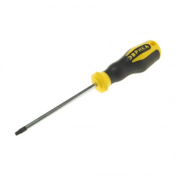 50 р. Отвертка TORX T27х125мм магнитная ЭВРИКА ЭВРИКА er-1dt-05  с доставкой в г. Пермь. Увеличить фотографию 1