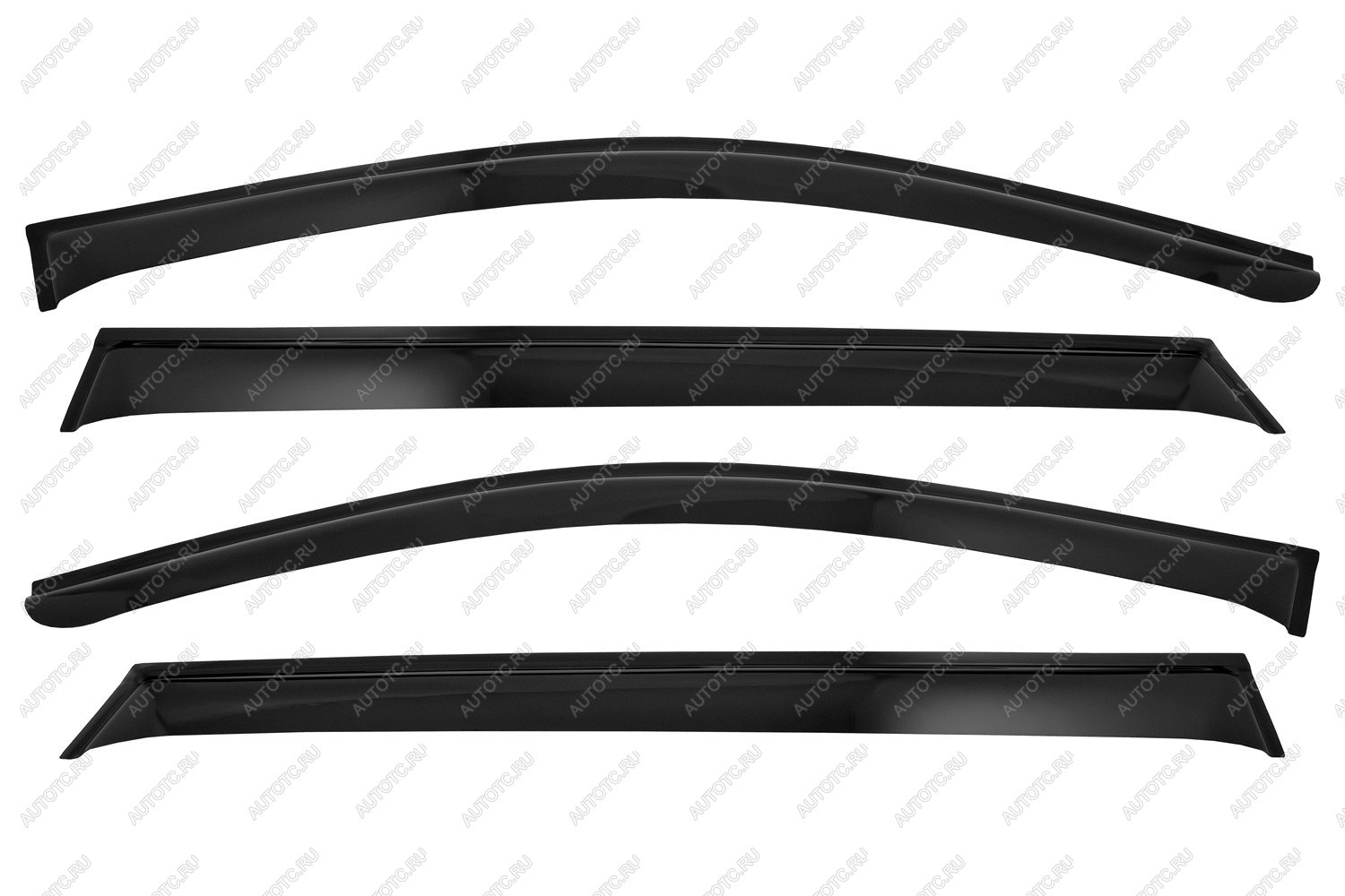 1 799 р. Дефлекторы окон накладной VOLKSWAGEN TAYRON X 2020- кроссовер  Фольксваген REIN reinwv1341  с доставкой в г. Пермь