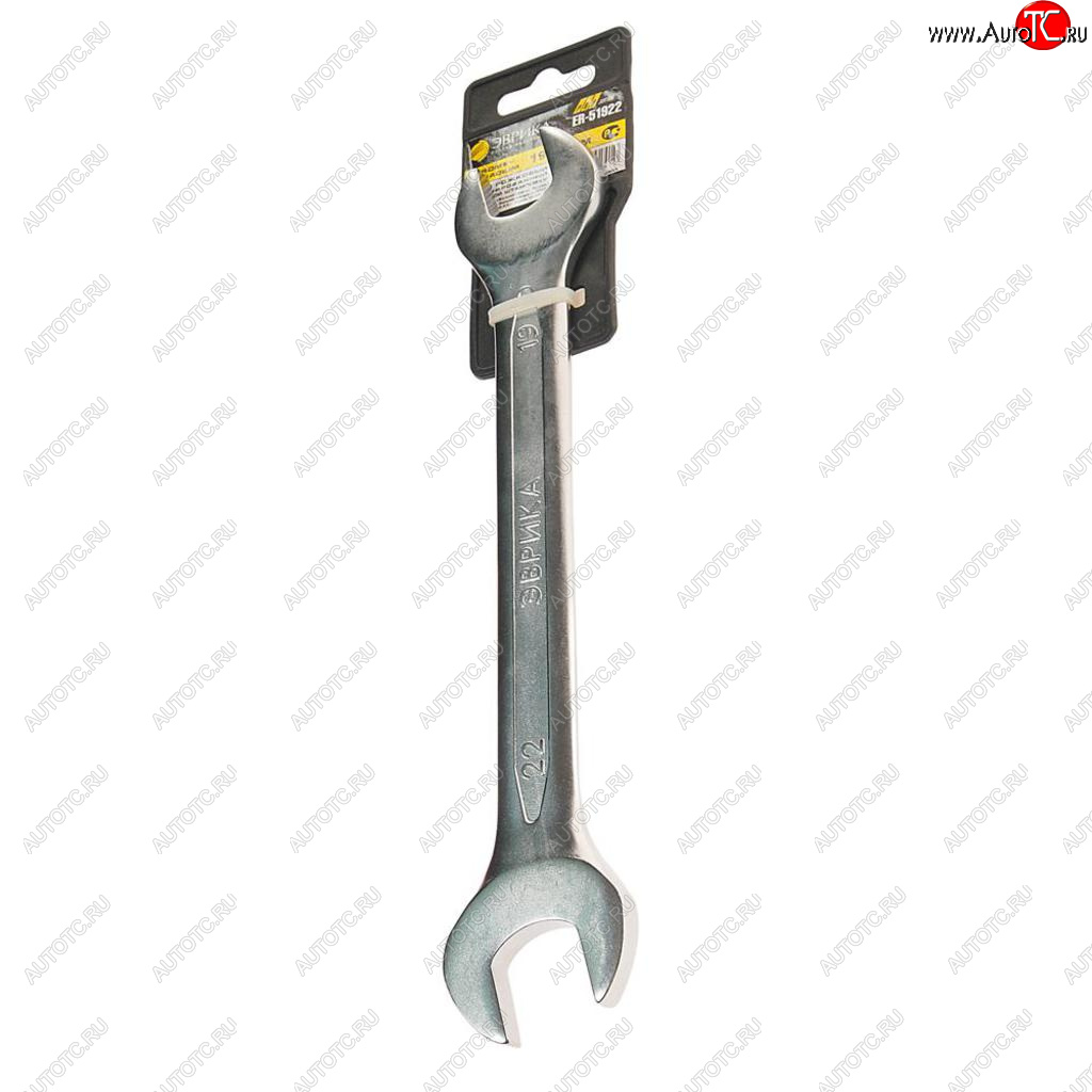 234 р. Ключ рожковый 19х22мм CrV Pro ЭВРИКА ЭВРИКА er-51922  с доставкой в г. Пермь