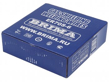 1 279 р. Проволока сварочная d=1.0мм 5.0кг омедненная BRIMA BRIMA er70s-6-1 d=1.0мм5кг  с доставкой в г. Пермь. Увеличить фотографию 3