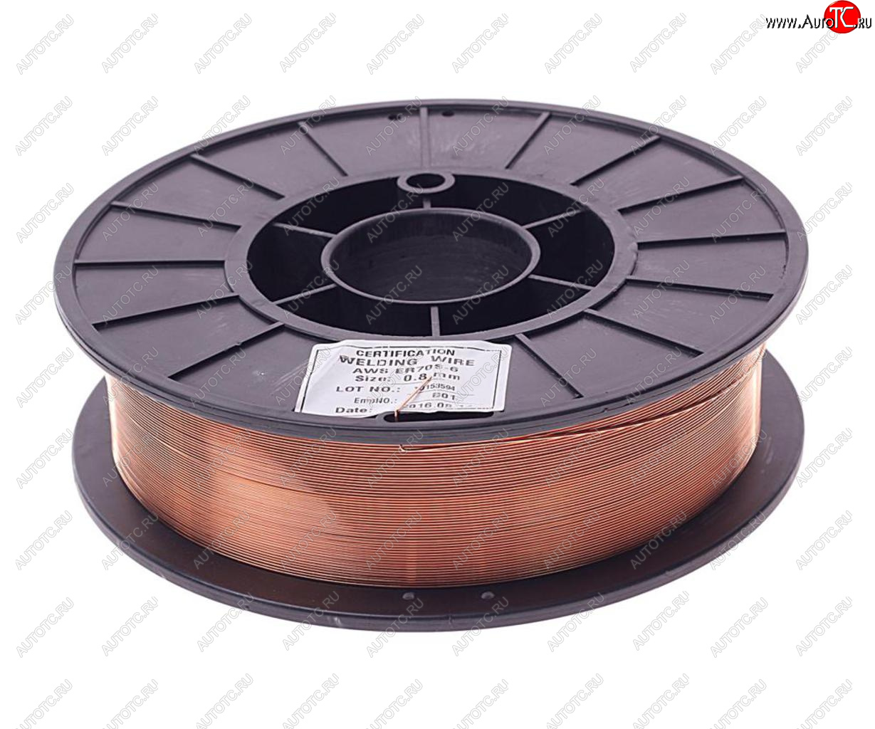 1 369 р. Проволока сварочная d=0.8мм 5.0кг омедненная BRIMA BRIMA er70s-6 d=0.8мм 5кг  с доставкой в г. Пермь