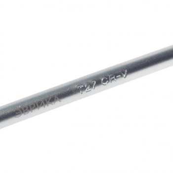 35 р. Ключ TORX Г-образный T27 экстрадлинный ЭВРИКА ЭВРИКА er-76627xl  с доставкой в г. Пермь. Увеличить фотографию 2